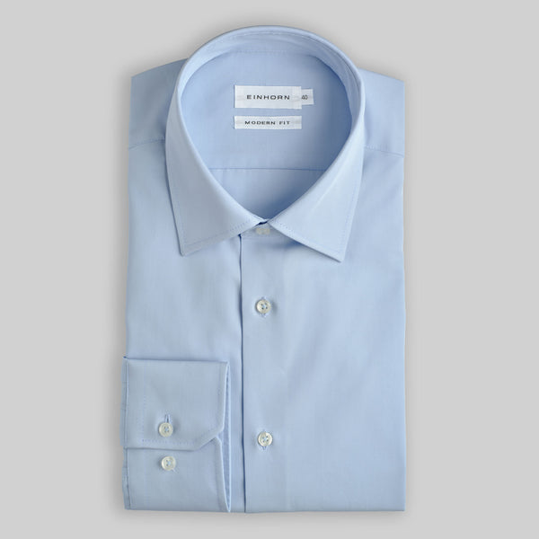 Hemd Modern Fit Non Iron Blau