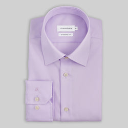 Hemd Modern Fit Non Iron Lila