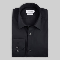 Hemd Modern Fit Non Iron Schwarz