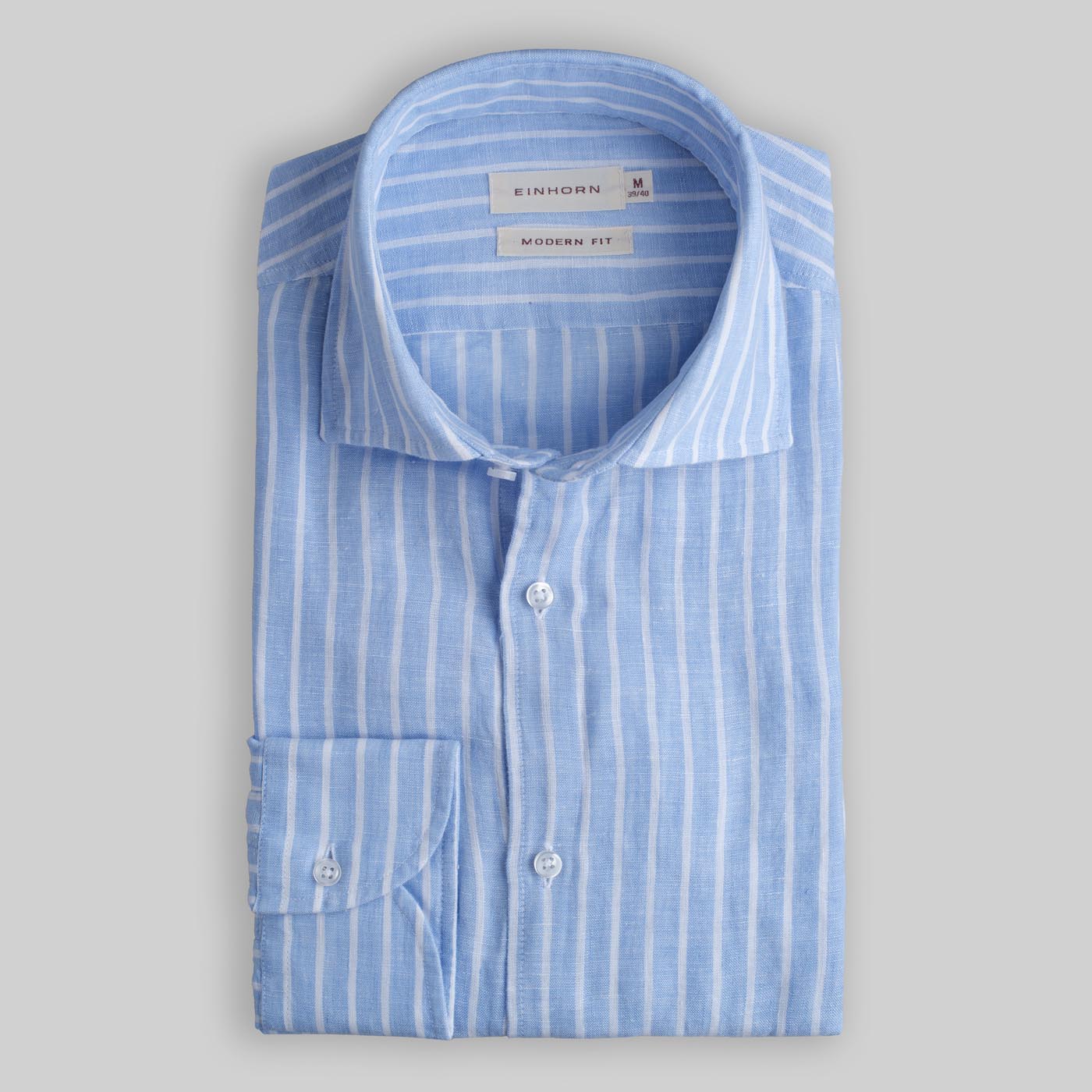 leinenhemd blau hellblau herren hemd herrenhemden modern fit