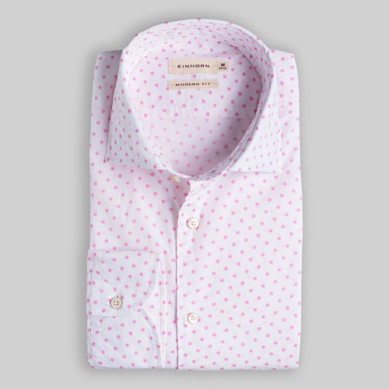 Modern Fit Print flowers