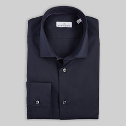 Hemd Body Fit Stretch Navy