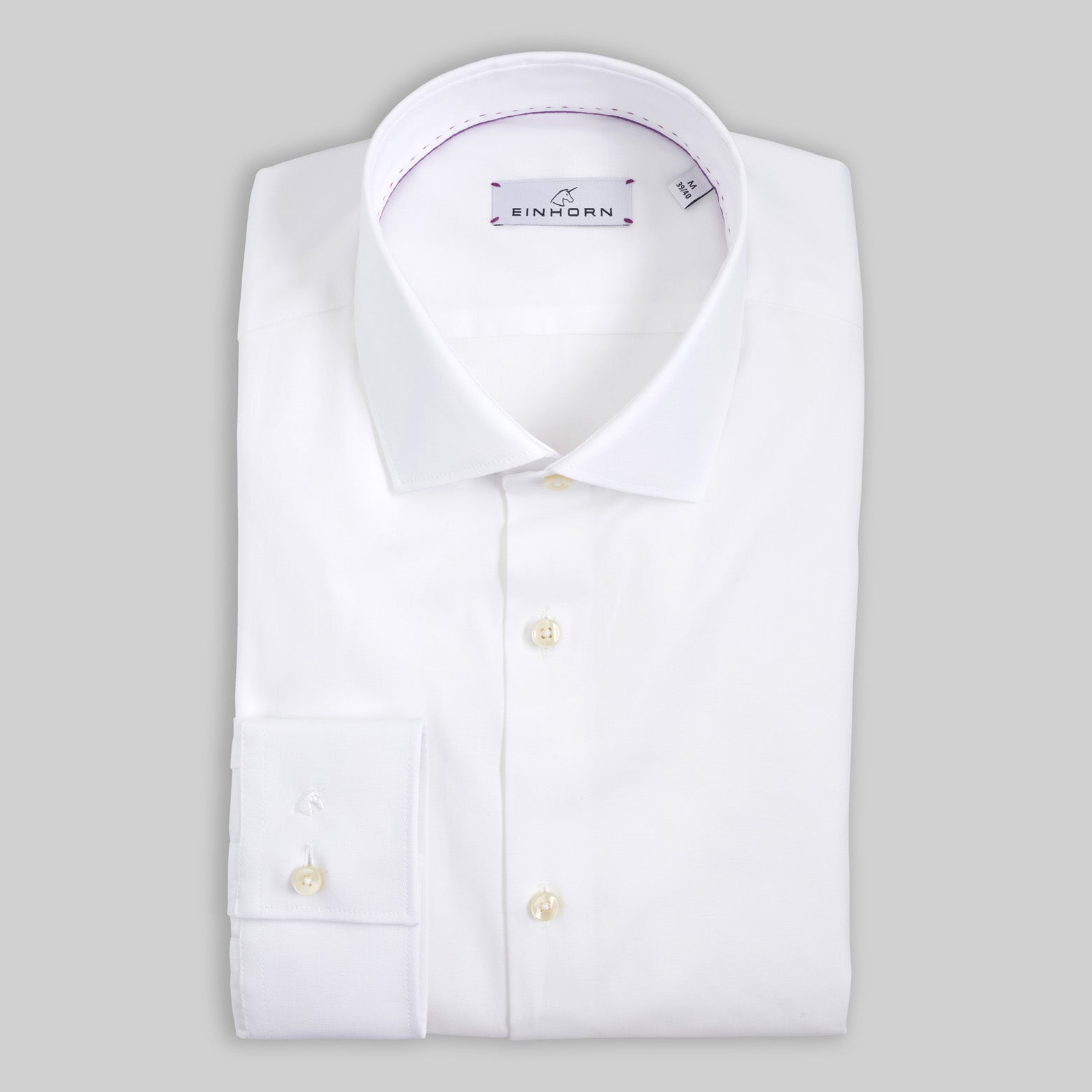hemd weiss einhorn herrenhemd weiss weiß
