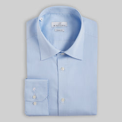 Hemd Modern Fit Easy Iron Blau Gestreift