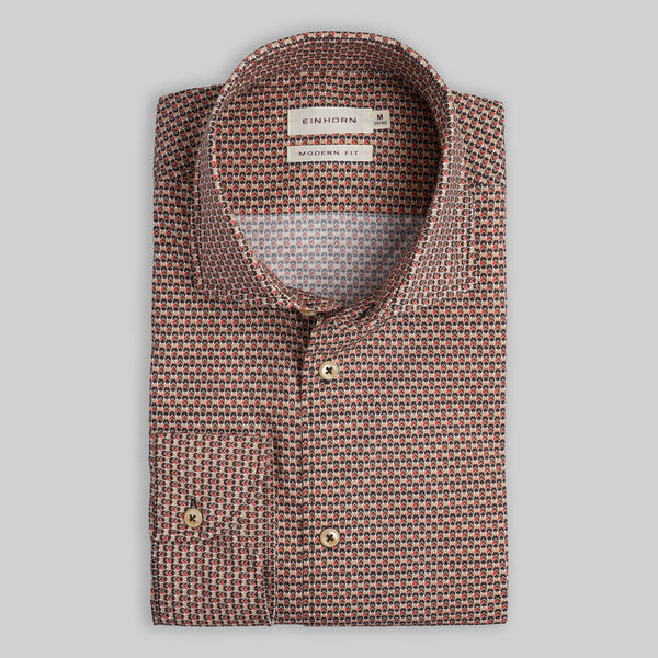 Hemd Modern Fit Grafikdruck